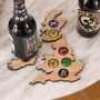 Personalised Map Beer Bottle Cap Collector Gift, thumbnail 1 of 8