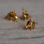 Gold Plated Dinosaur Charm Necklace, thumbnail 6 of 11