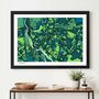 Personalised Exeter Art Map Gift | Hand Drawn Exeter Wall Art | Contemporary City Map, thumbnail 5 of 6