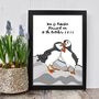 Puffin Themed Engagement Or Wedding Print, thumbnail 6 of 7