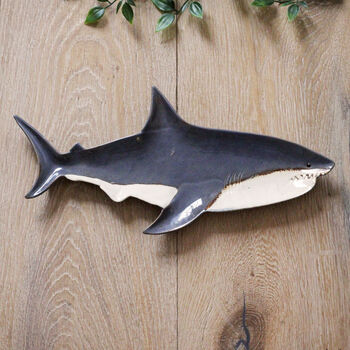 Ceramic Shark Plate, Serving Platter, 2 of 2