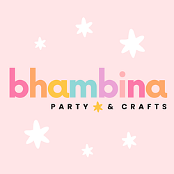 Bhambina Party and Crafts Logo