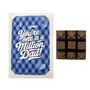 One In A Million Dad Chocolate Card, thumbnail 1 of 2