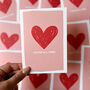 Valentines Romantic Card 'You're All I Need', thumbnail 4 of 4