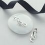 Curb Chain Drop Earrings, thumbnail 1 of 2