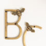 Brass Bee Premium House Letters With Bee Five Inch, thumbnail 4 of 12