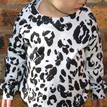 Leopard Print Children's Sweater, 2 of 3