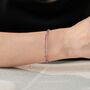 Natural Amethyst Bracelet, thumbnail 4 of 6