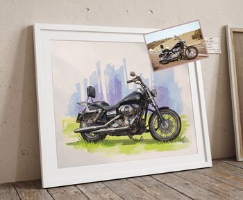 Custom Motorbike Print, 2 of 7