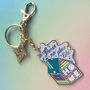 There's No Place Like Home Rainbow Keyring, thumbnail 7 of 9
