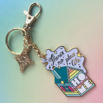 There's No Place Like Home Rainbow Keyring, 7 of 9