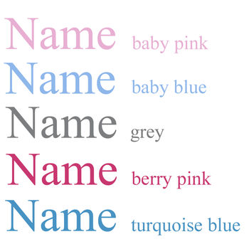 Personalised Embossed Star Pink Baby Blanket, 8 of 8