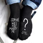 Will You Marry Me? Proposal Idea Socks, thumbnail 2 of 2