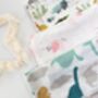 Bunny Muslin New Baby Gift Set In Keepsake Box, thumbnail 12 of 12