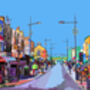 Camden High Street, North London Illustration Print, thumbnail 2 of 2