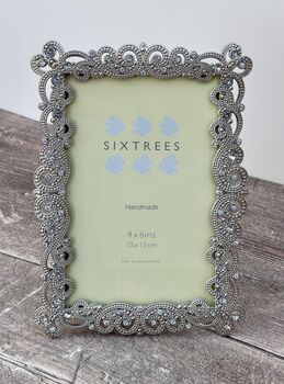 Sixtrees Jewel Matilda Four X Six Photo Frame, 2 of 3