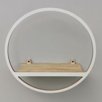 Wooden Circle Shelf | New For 2020, 4 of 7
