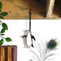 Chinstrap Penguin Wooden Hanging Decoration, thumbnail 5 of 10