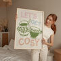 Let's Get Cosy Autumn Print, thumbnail 2 of 4