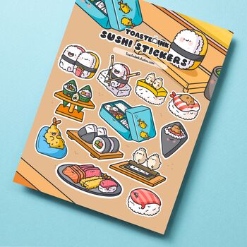 Sushi Sticker Sheet | Cute Stickers, 5 of 5