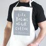 Coffee Lover Personalised Apron, thumbnail 1 of 3
