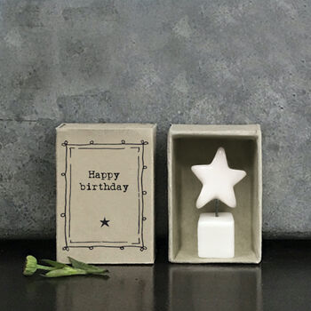 Letterbox Porcelain Happy Birthday Keepsake, 3 of 4