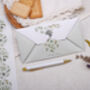 A4 Origami Writing Paper That Folds Into An Envelope With Botanical Design, thumbnail 1 of 5