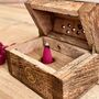 Wooden Incense Cone Box Ash Catcher Incense Burner, thumbnail 3 of 6