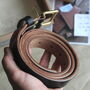 Personalised Black Leather Belt, thumbnail 4 of 8