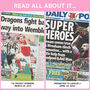 Wrexham Fc Football Personalised Gift Dragons Newspaper History Book, thumbnail 6 of 12