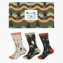 Men's Bamboo Gardening Socks Gift Set, thumbnail 1 of 4