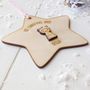 Personalised Kitten's First Christmas Tree Decoration, thumbnail 4 of 6
