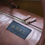 Personalised Nuhide Weekend Holdall With Strap, thumbnail 3 of 10