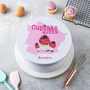 Cupcake Queen Personalised Cake Tin, thumbnail 1 of 2
