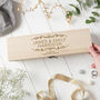 Personalised Elegant Wedding Wine Box, thumbnail 3 of 8