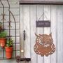 Metal Owl Garden Decoration Rusted Gift For Garden, thumbnail 1 of 10