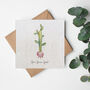 You Grow Girl Plantable Seed Paper Card, thumbnail 1 of 2