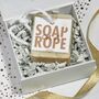 Personalised Coffee Scrub Soap On A Rope Gift, thumbnail 1 of 6