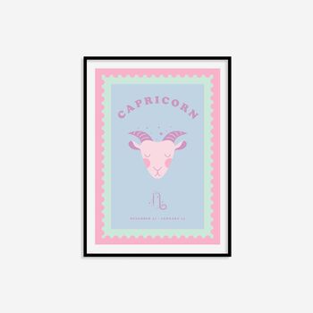 Children's Capricorn Zodiac Print, 4 of 7