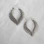 Botanical Leaf Hoops, thumbnail 3 of 5