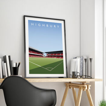 Arsenal Fc Highbury West Stand North Bank Poster, 3 of 8