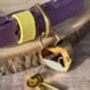 Engraved Pet Name Heart Padlock Dog Tag, thumbnail 3 of 8