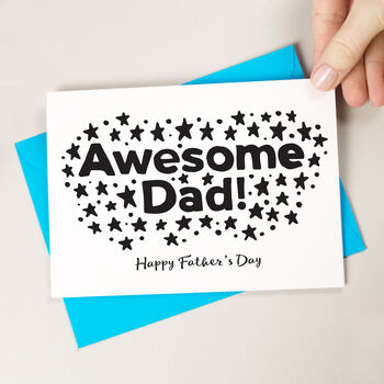 Awesome Dad Father's Day Card, 2 of 2
