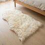 Premium New Zealand Single Sheepskin Long Wool Rug Small, thumbnail 1 of 12