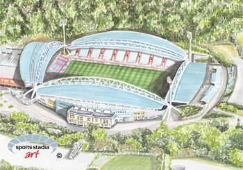 Huddersfield Town Fc John Smith's Stadium Art Print, 2 of 3