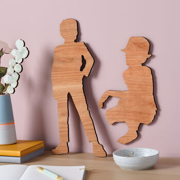 Personalised Wooden Silhouette Art, 9 of 9