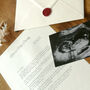 A Letter To My Daddy From The Bump Personalised Keepsake, thumbnail 6 of 11