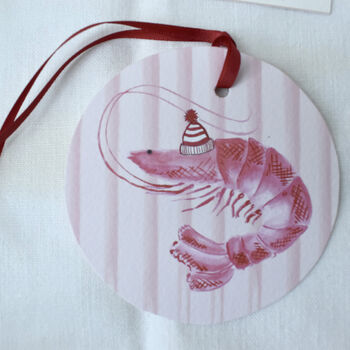 Pack Of Three Bridgerton Lobster Gift Tags, 4 of 9