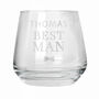 Personalised Best Man Tumbler Gift Boxed, thumbnail 4 of 4