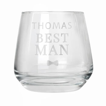 Personalised Best Man Tumbler Gift Boxed, 4 of 4